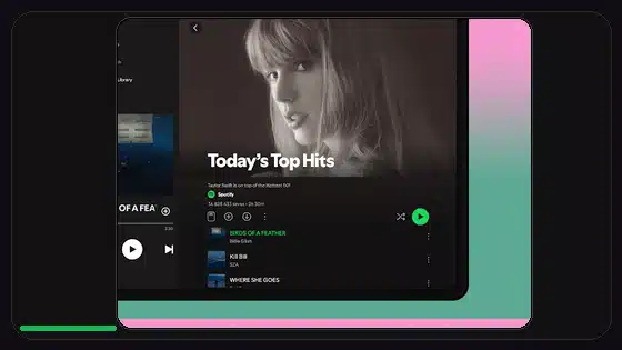 Spotify Premium APK vs reproductor web - Spotify app screenshot 4