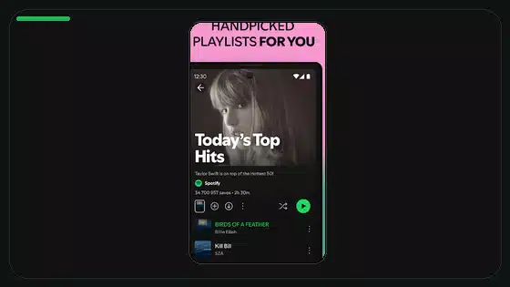 Widget de Spotify Premium APK no se actualiza - Spotify app screenshot 4