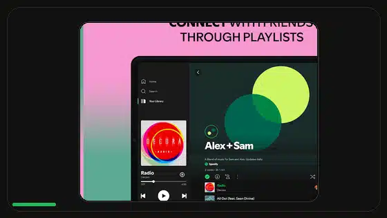 Spotify Premium APK con Android Auto - Spotify app screenshot 2