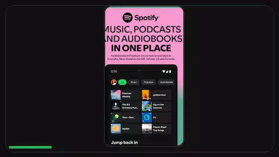 Spotify Premium APK con altavoces Bluetooth featured Spotify screenshot