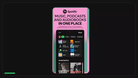 Spotify Premium APK con relojes inteligentes featured Spotify screenshot