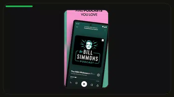Spotify Premium APK con relojes inteligentes - Spotify app screenshot 2