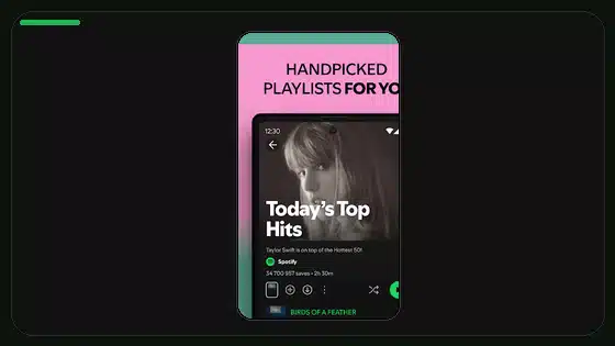 Spotify Premium APK con relojes inteligentes - Spotify app screenshot 4