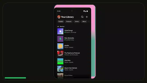 Spotify Premium APK con relojes inteligentes - Spotify app screenshot 7