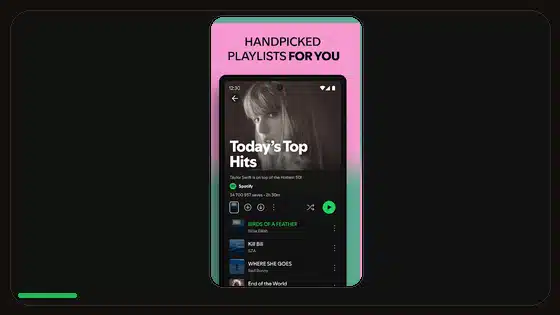 Consejos para gestionar la cola de Spotify - Spotify app screenshot 4