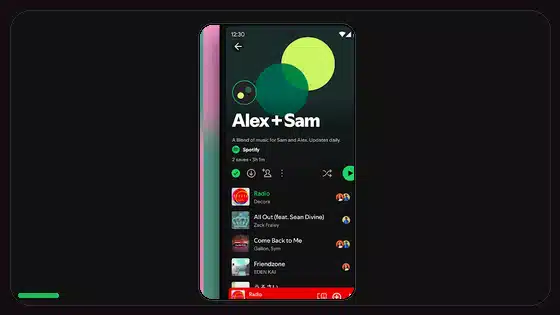 Consejos para gestionar la cola de Spotify - Spotify app screenshot 5