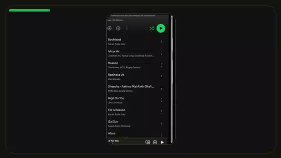 Repetir una y repetir todo en Spotify explicado - Spotify app screenshot 8