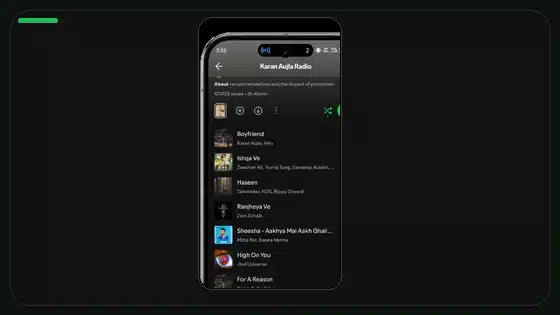 Spotify suena muy bajo en Android: solución - Spotify app screenshot 8