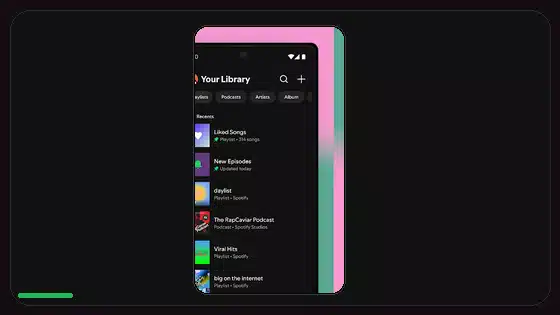 Saltos ilimitados en Spotify Premium APK explicados - Spotify app screenshot 7
