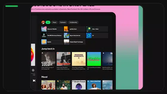 Saltos ilimitados en Spotify Premium APK explicados - Spotify app screenshot 9