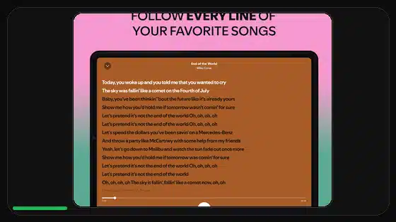 Cuándo una versión antigua de Spotify APK puede ir mejor featured Spotify screenshot