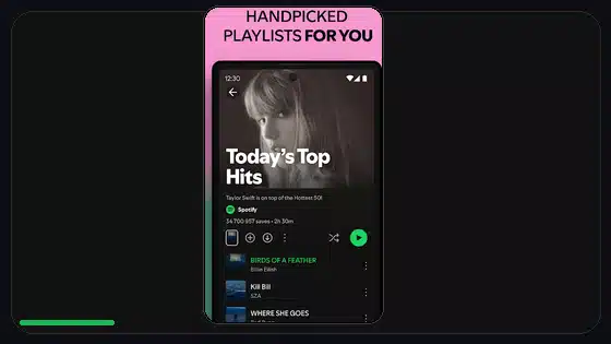 Cuándo evitar instalar un APK modificado - Spotify app screenshot 4