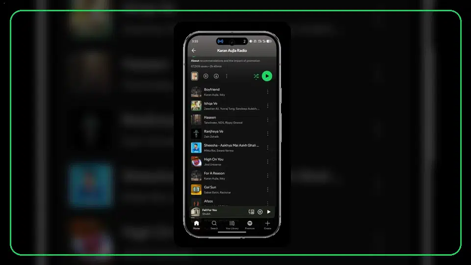 Spotify Premium APK Home Feed Customization Tips - Spotify app screenshot 4