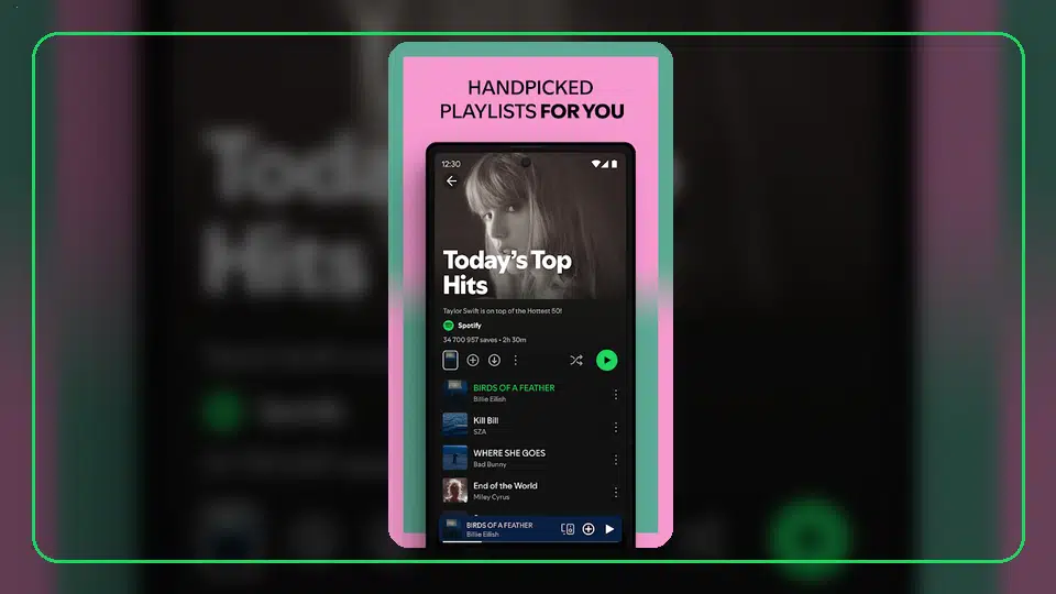 Spotify Premium APK Installation on Samsung Phones - Spotify app screenshot 2