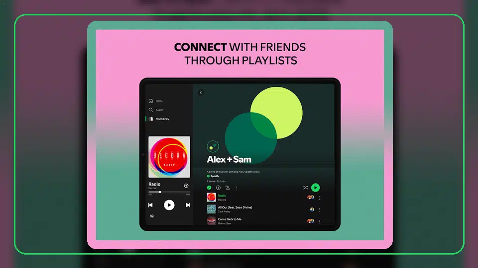 Spotify Premium APK Installation on Samsung Phones - Spotify app screenshot 4