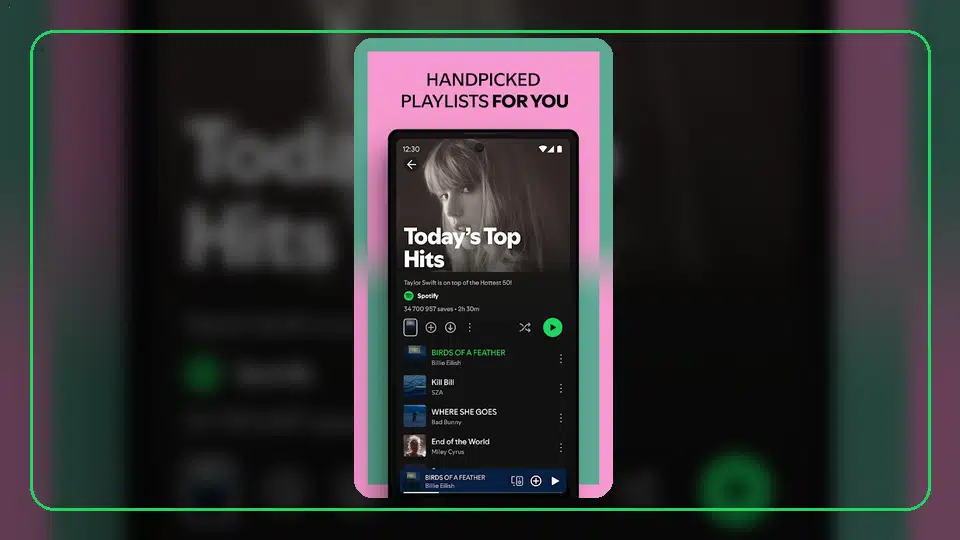 Spotify Premium APK Lyrics Feature Guide featured Spotify visual