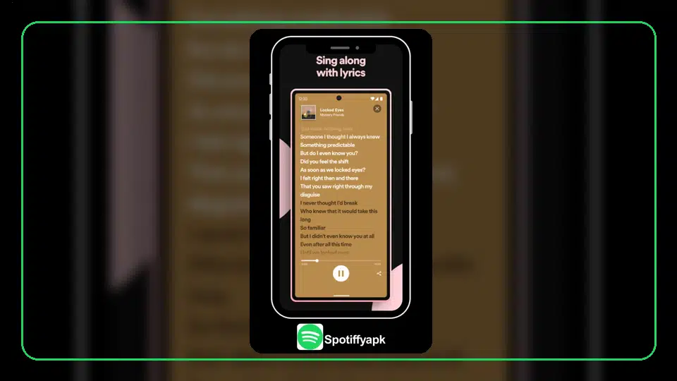 Spotify Premium APK Lyrics Not Showing Fix featured Spotify visual