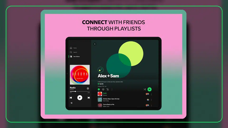 Spotify Premium APK Notification Controls Not Working - Spotify app screenshot 2