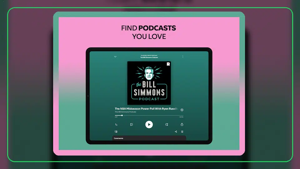 Spotify Premium APK on Android TV - Spotify app screenshot 5