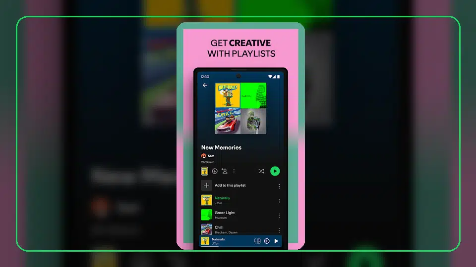 Spotify Premium APK Playlist Folder Alternatives on Mobile - Spotify app screenshot 2