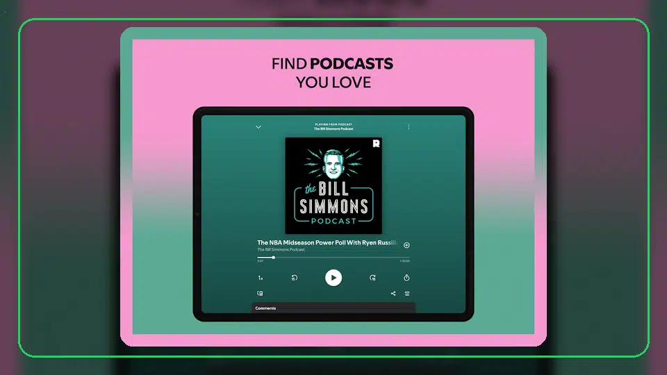 Spotify Premium APK vs Tidal featured Spotify visual