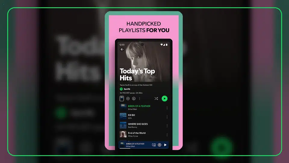 Mejores ajustes de ecualizador de Spotify para el coche - Spotify app screenshot 9