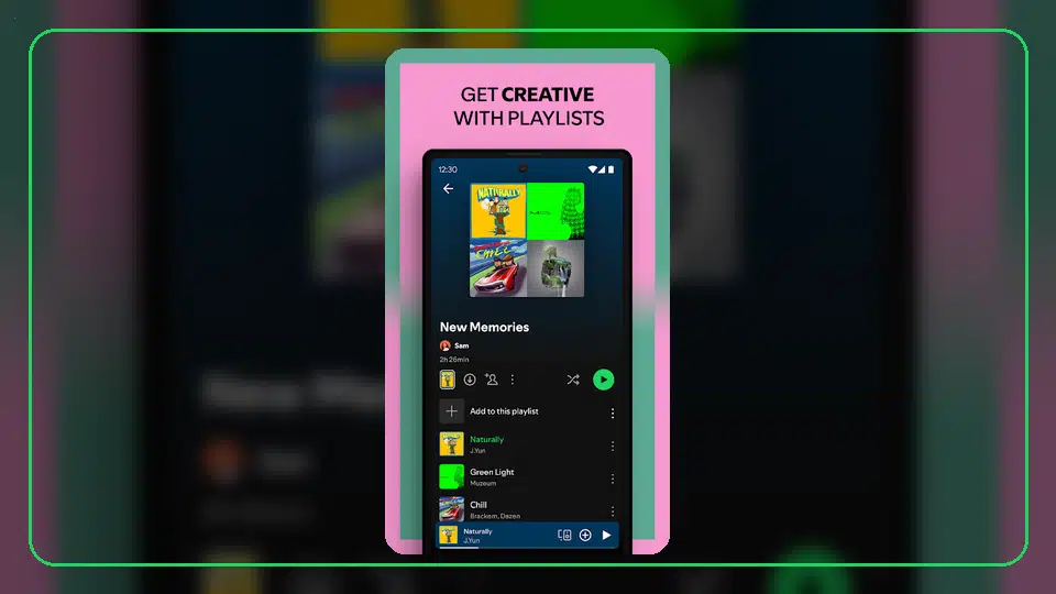Cómo borrar el historial de búsqueda de Spotify - Spotify app screenshot 5