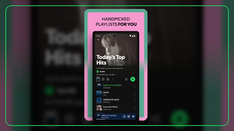 Cómo descargar Spotify Premium APK de forma segura en Android - Spotify app screenshot 6