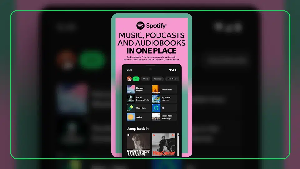 Cómo encontrar nuevos lanzamientos en Spotify - Spotify app screenshot 3