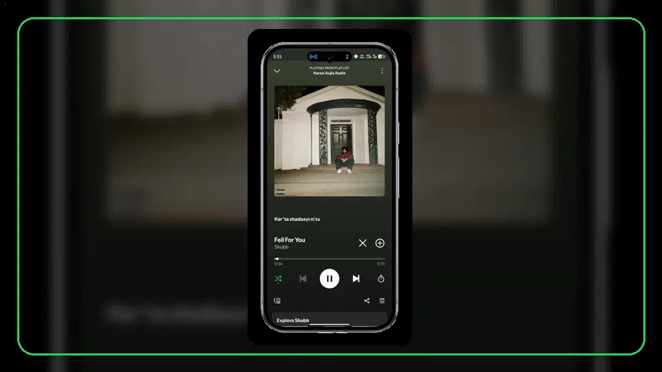 Cómo hacer que Spotify consuma menos batería - Spotify app screenshot 10
