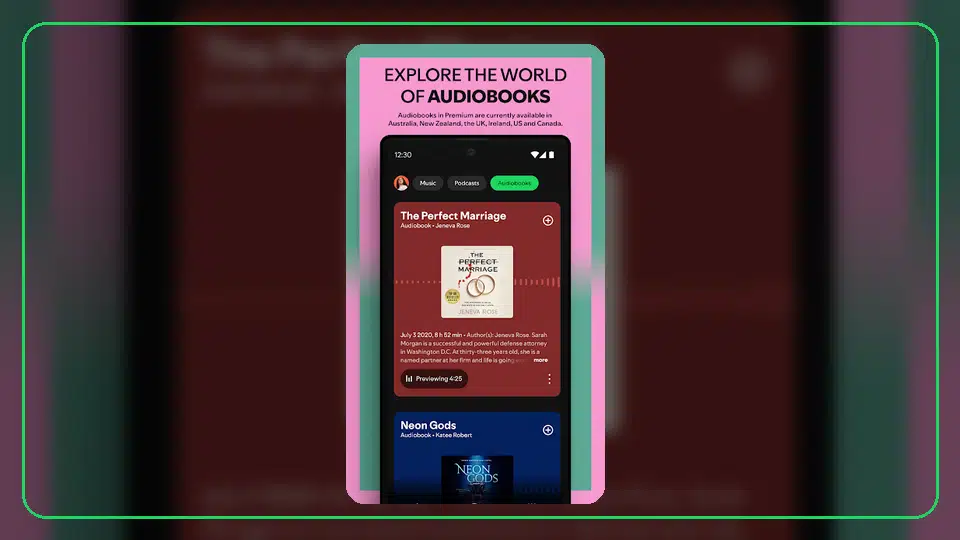 Cómo gestionar notificaciones de Spotify - Spotify app screenshot 7