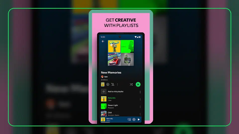 Cómo organizar playlists de Spotify en Android - Spotify app screenshot 8