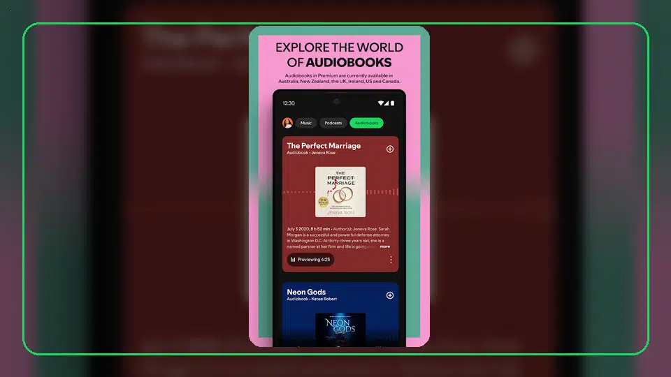 Normalización de volumen de Spotify explicada - Spotify app screenshot 2