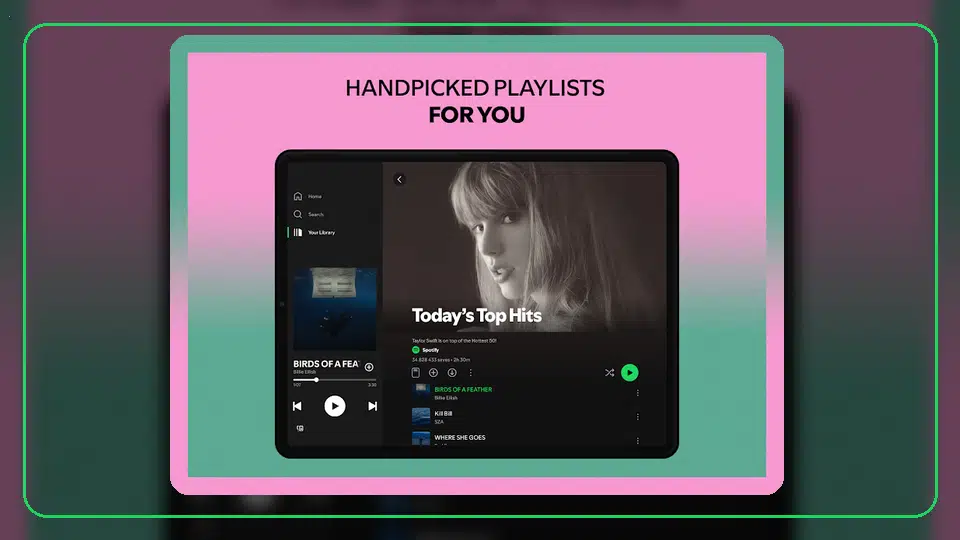 Lista de seguridad de cuenta para Spotify Premium APK - Spotify app screenshot 5