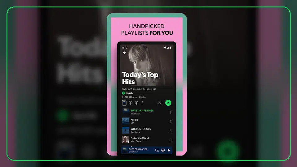 Lista de seguridad de cuenta para Spotify Premium APK - Spotify app screenshot 9