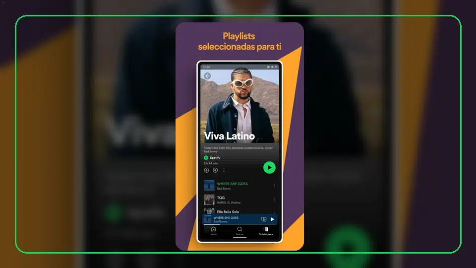 Registro de cambios de Spotify Premium APK: cómo leerlo - Spotify app screenshot 4