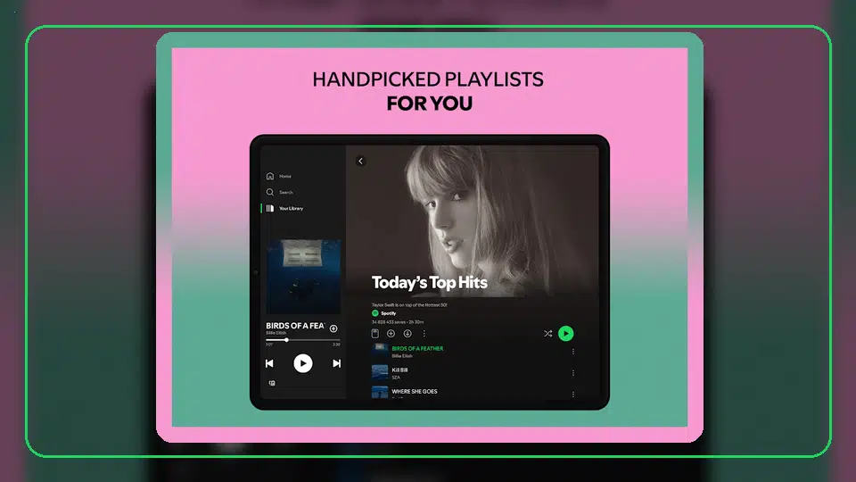 Registro de cambios de Spotify Premium APK: cómo leerlo - Spotify app screenshot 10