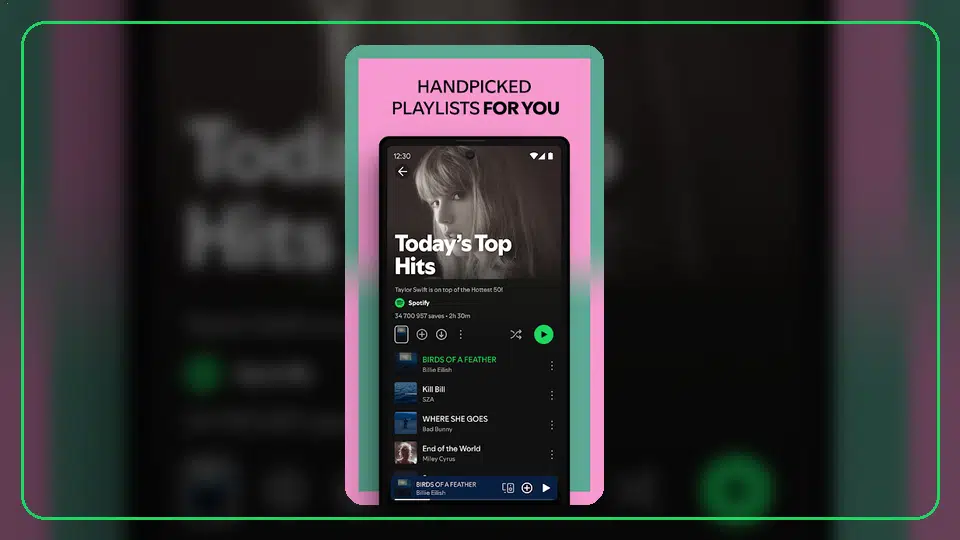 Guía de reproducción sin pausas en Spotify Premium APK imagen destacada de Spotify