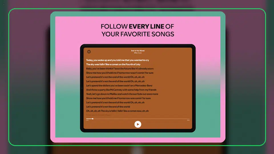 Spotify Premium APK en tablets Android - Spotify app screenshot 3