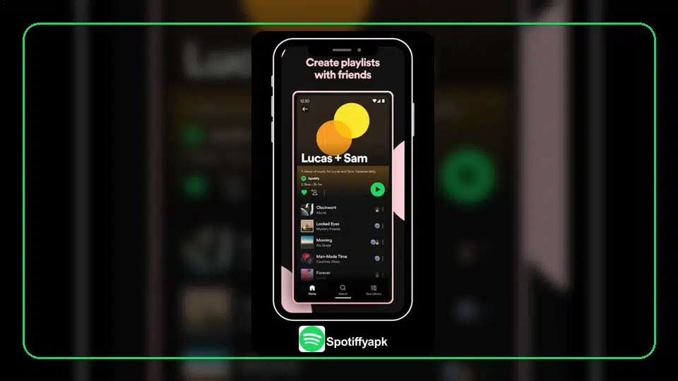 Spotify Premium APK en teléfonos Samsung Galaxy - Spotify app screenshot 2