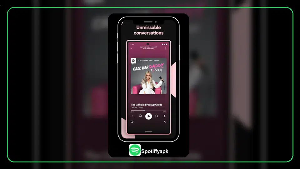 Spotify Premium APK en teléfonos Samsung Galaxy - Spotify app screenshot 5