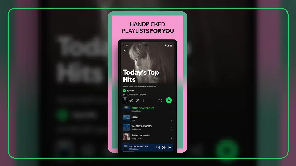 Spotify Premium APK en teléfonos Xiaomi imagen destacada de Spotify