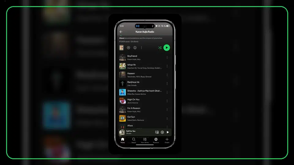 Spotify Premium APK en teléfonos Xiaomi - Spotify app screenshot 10
