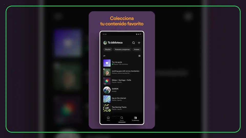 Funciones de playlists de Spotify Premium APK que debes conocer - Spotify app screenshot 4