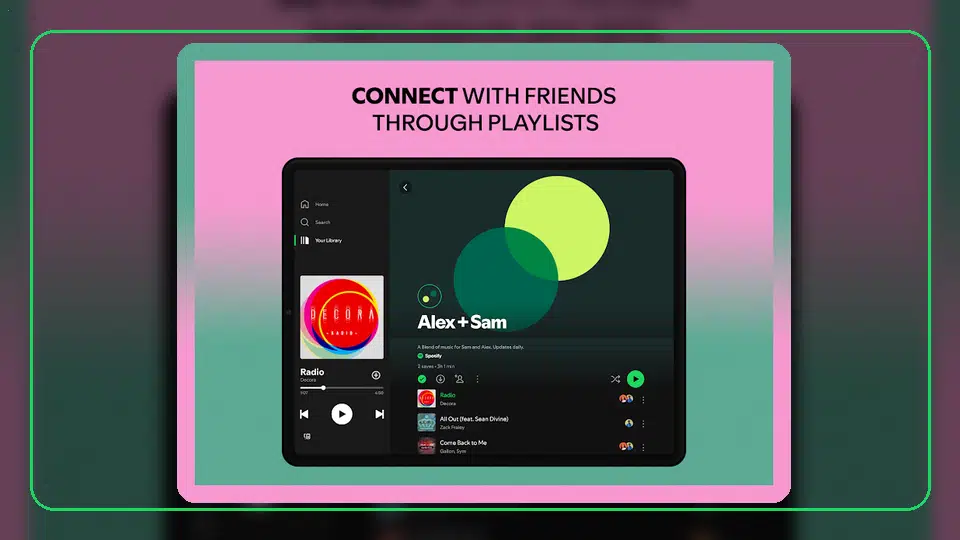 Spotify Premium APK vs apps de música gratuitas imagen destacada de Spotify