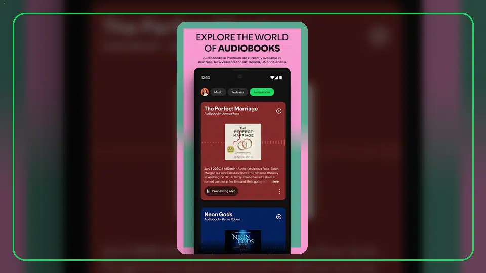 Spotify Premium APK vs reproductor web - Spotify app screenshot 4