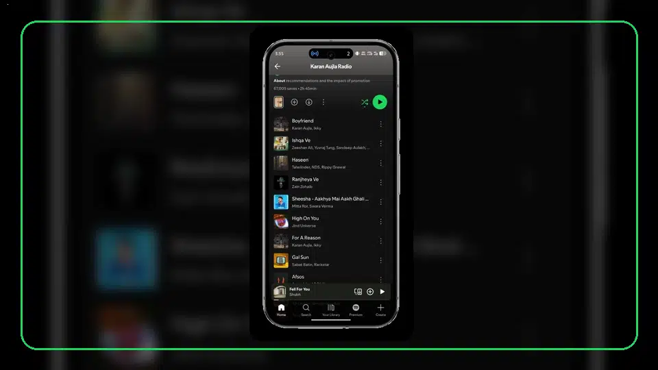 Spotify Premium APK con auriculares inalámbricos imagen destacada de Spotify
