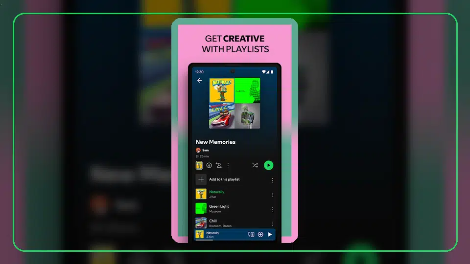Consejos para gestionar la cola de Spotify - Spotify app screenshot 8