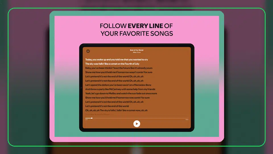Cambios bruscos de volumen en Spotify: solución - Spotify app screenshot 2