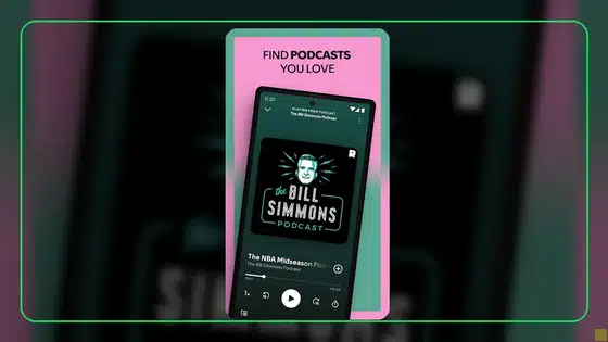 Spotify Premium APK on Android TV featured image